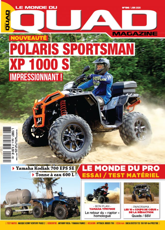 Le Monde du Quad 196 – Juin 2020 est disponible !