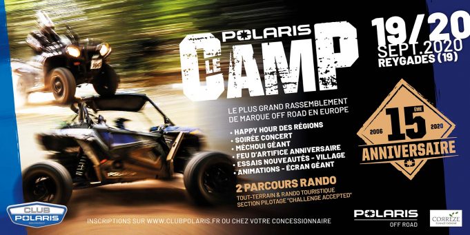 Polaris Camp : la 15ème édition les 19-20 septembre