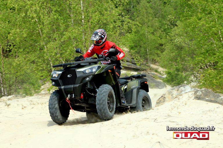 Kymco MXU 550i EPS, à l&rsquo;aise partout !