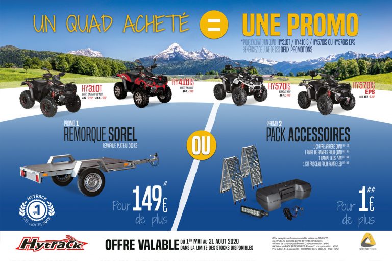 Encore un mois pour profiter des offres d&rsquo;été Hytrack !