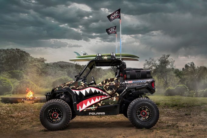 Quand le SSV va sur le terrain du surf