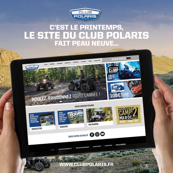 Le renouveau du site du Club Polaris
