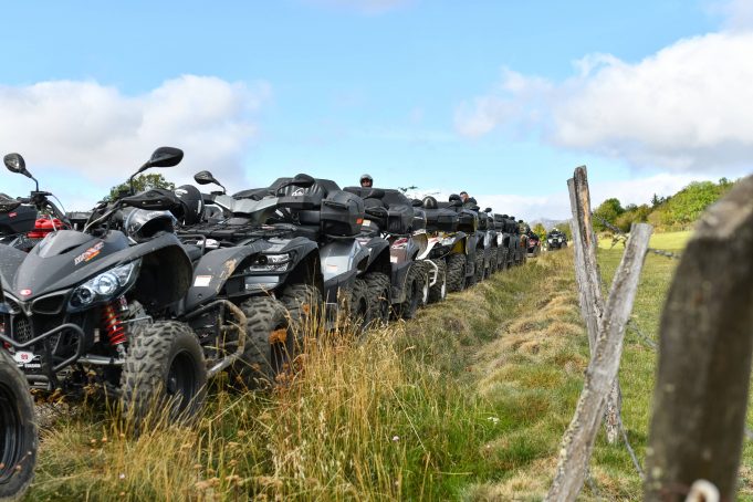 Le Kymco Evasion 2021 à Mende en septembre