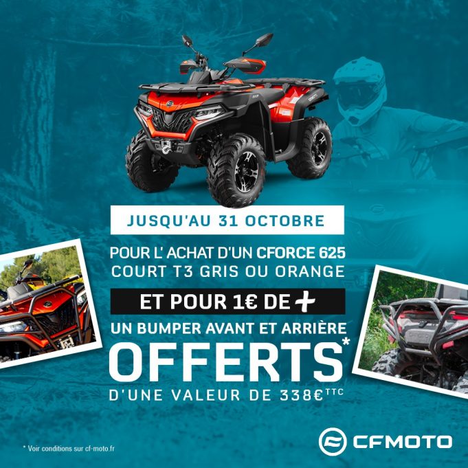 Offre sur le CFMOTO CFORCE 625 court