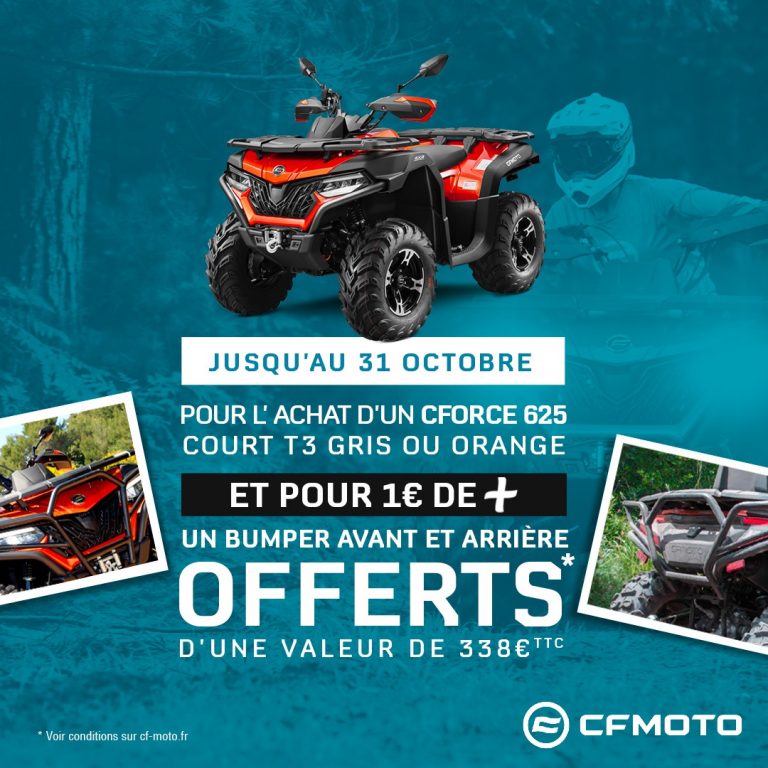 Offre sur le CFMOTO CFORCE 625 court