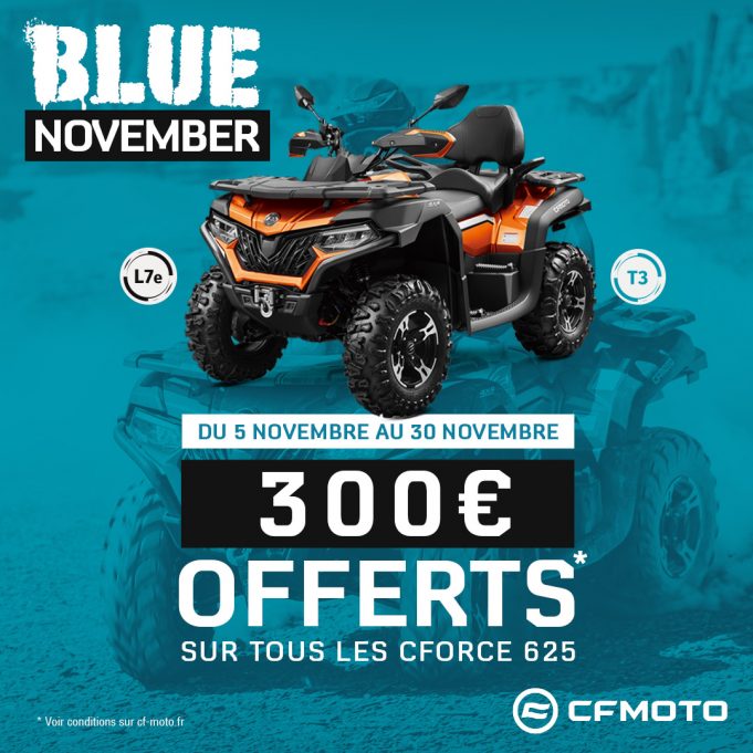 Blue November chez CFMOTO
