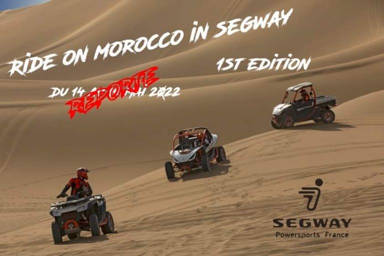 Le Raid « Ride on Morocco » reporté