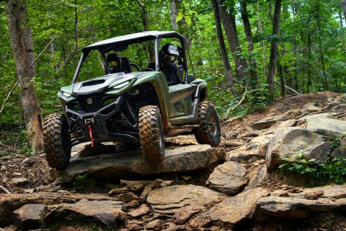 En piste pour le RMax Extreme Challenge avec Yamaha