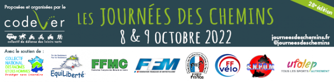 Les journées des chemins se préparent