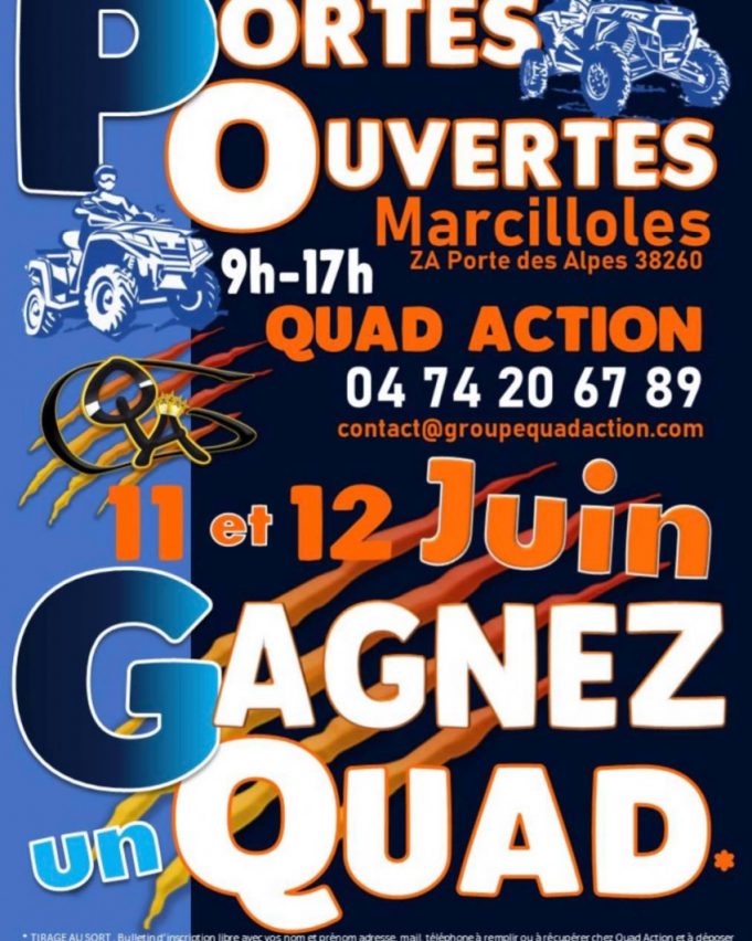 Portes ouvertes chez Quad Action 38