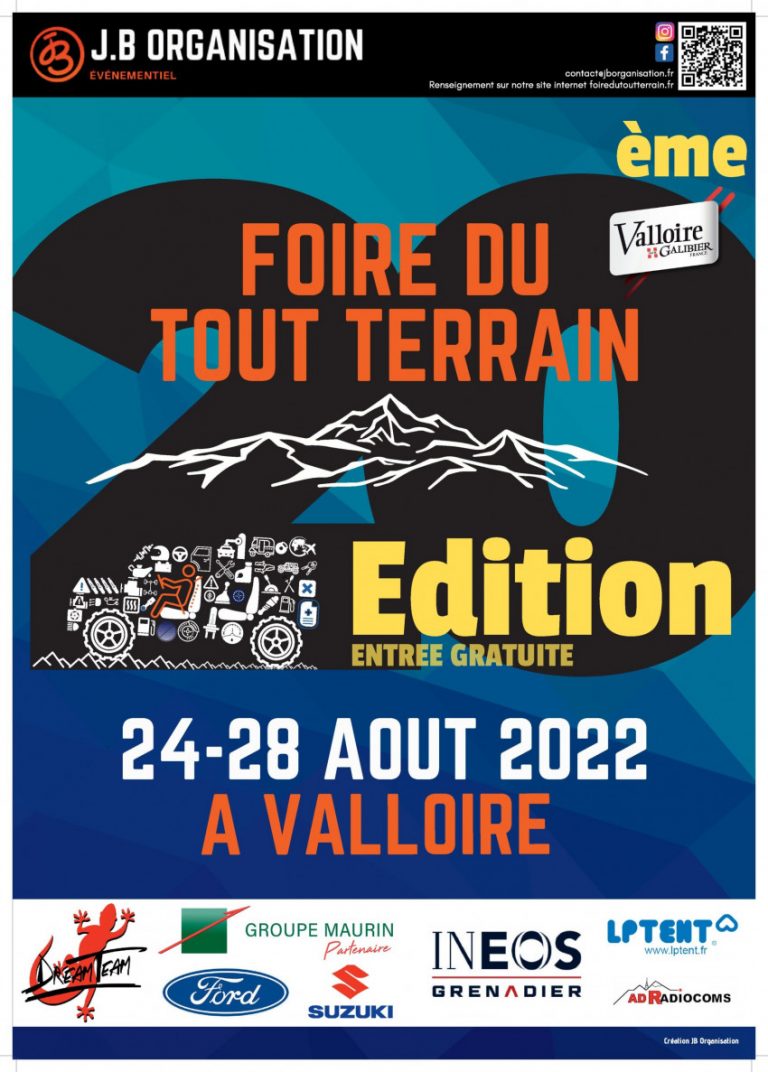 La foire du tout-terrain à Valloire fin août￼
