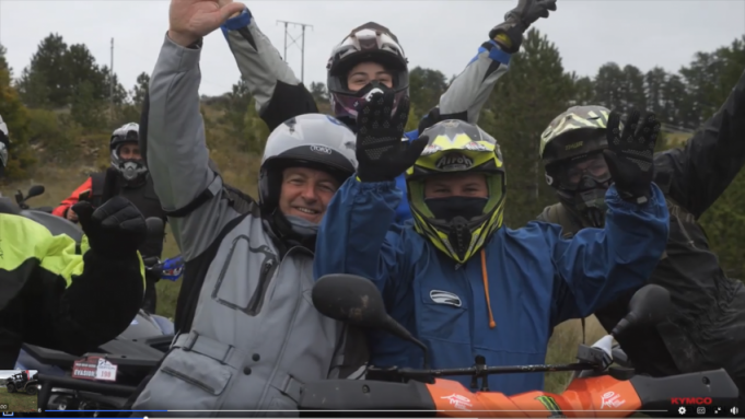 La vidéo du Kymco Evasion 2022 en ligne