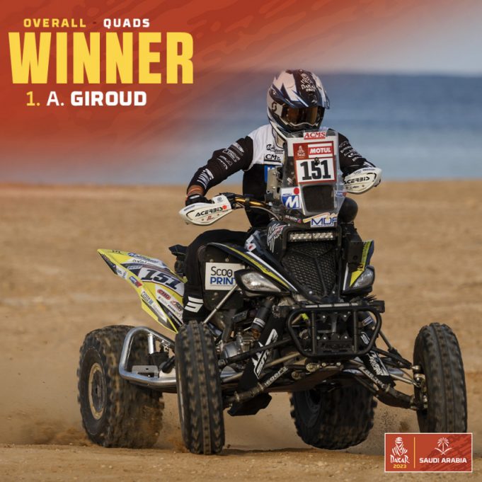 Dakar : Alexandre Giroud récidive