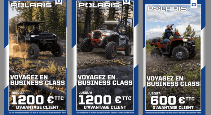 L’offre canon de Polaris