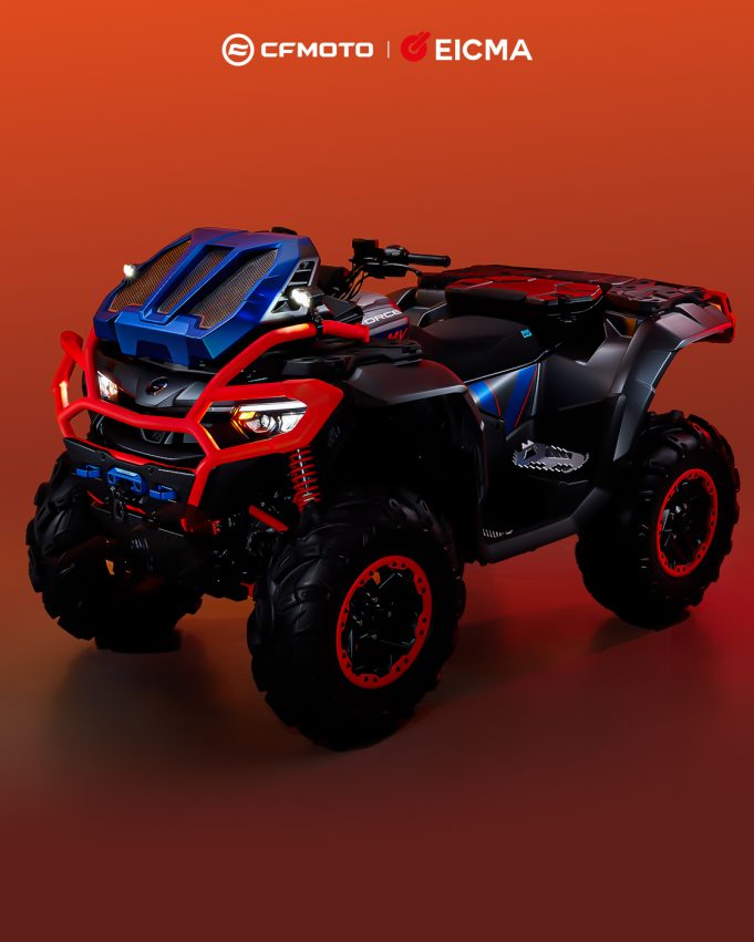 Du lourd présenté au salon Eicma de Milan