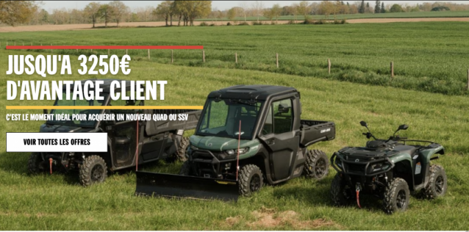 Les « avantages clients » de Can-Am