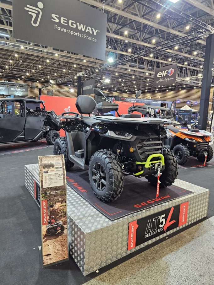 Segway et TGB en force sur le salon du 2 roues de Lyon