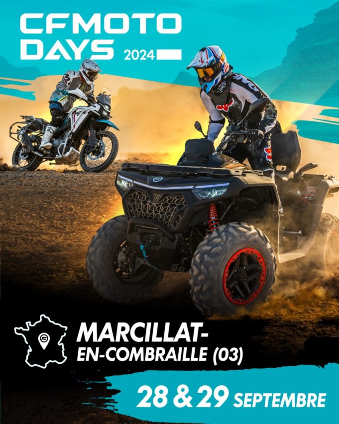 CFMOTO DAYS 2024, les inscriptions sont ouvertes !