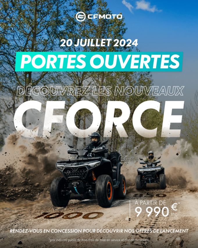 Portes ouvertes CFMOTO ce week-end !
