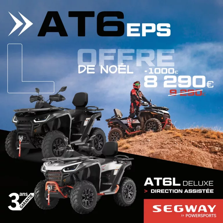 Segway Snarler AT6L EPS Deluxe : 1 000 € de remise pour Noël