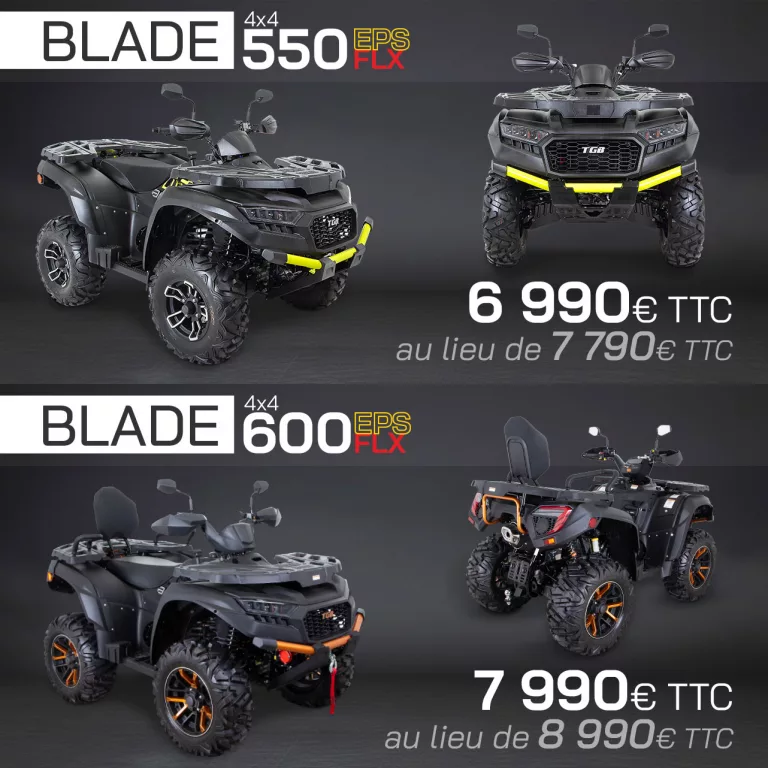 TGB clôture l’année avec des remises jusqu’à 1000 € sur les Blade 550 et 600 FLX !