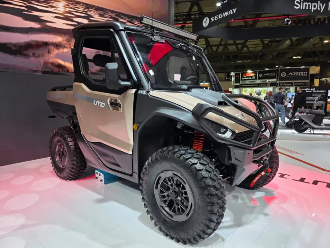Eicma 2025 : Segway UT10 Pro HVAC, le confort total version UTV