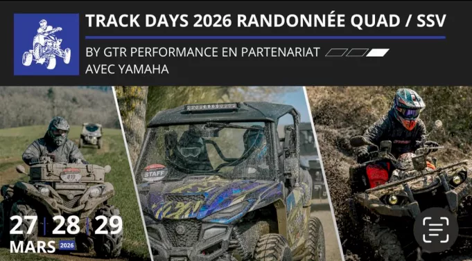 Track Days 2026 : GTR Performance aux commandes en partenariat avec Yamaha.