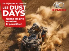 KYMCO frappe fort avec les « Dust Days »